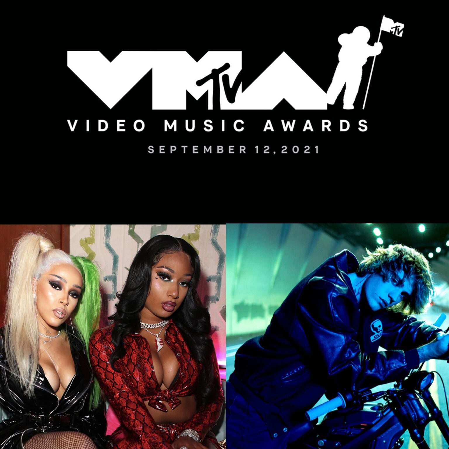2021 MTV Video Music Awards Nominations Announced; Justin Bieber, Megan
