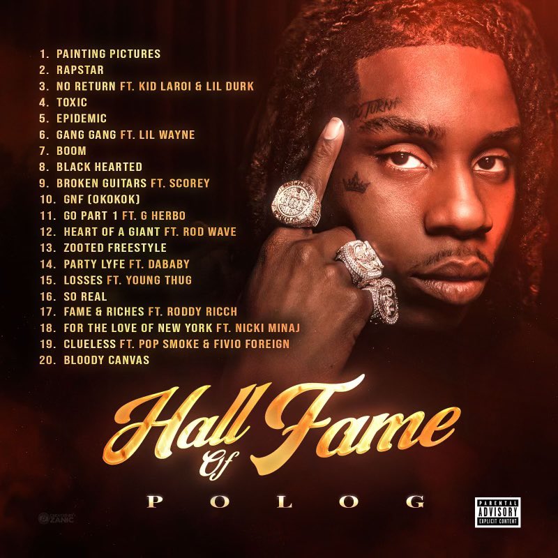 Polo G Announces Release Date for New Album Hall of Fame