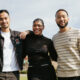 John Legend, Michaël Brun, and Rutshelle Guillaume